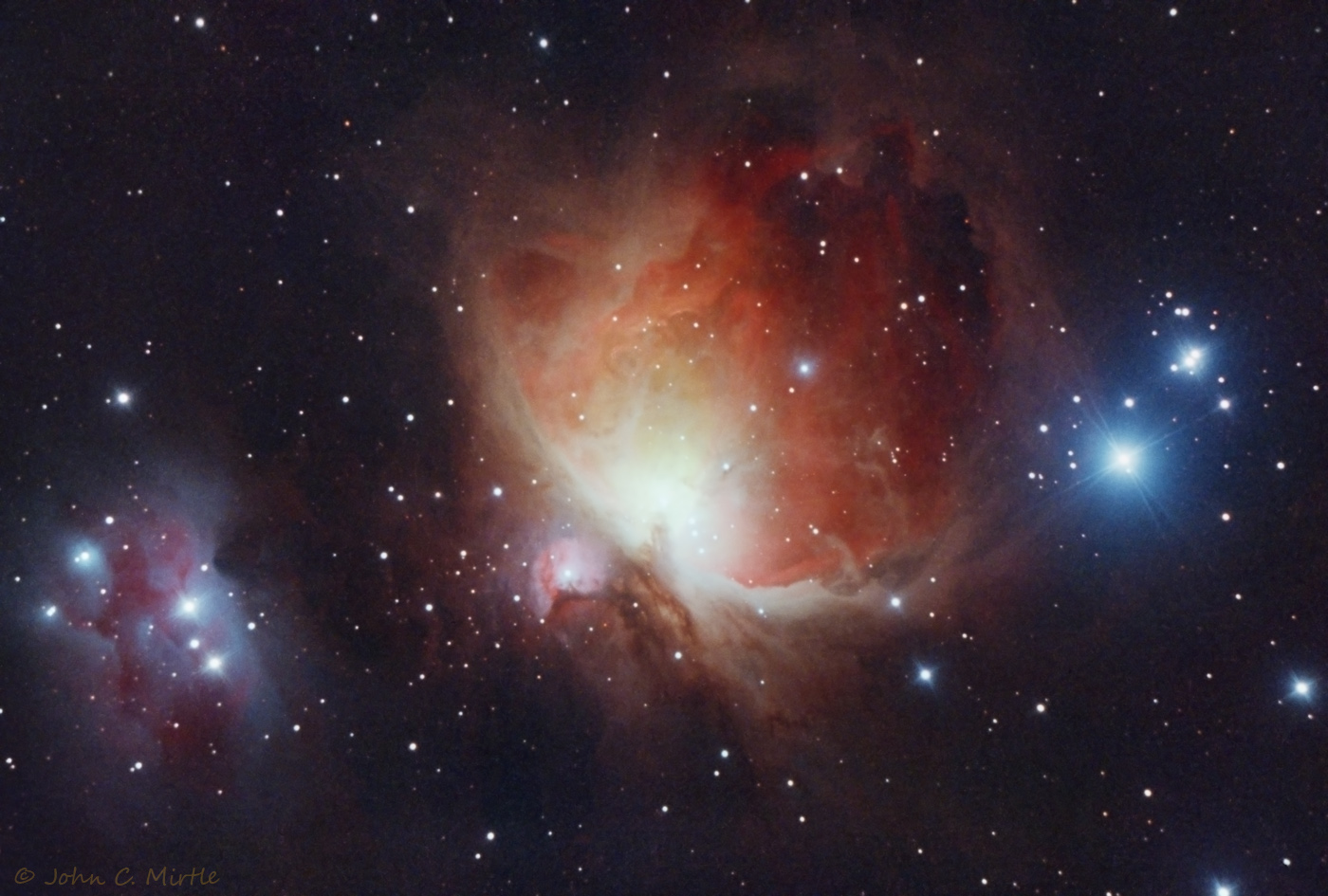 M43 - Detached portion of the Orion Nebula