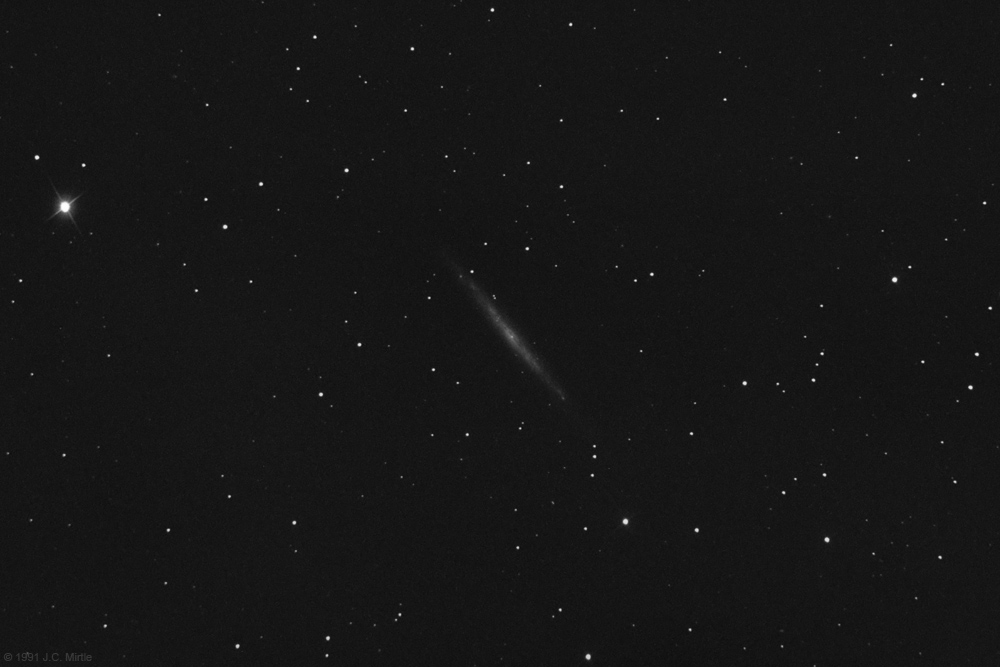 NGC4244 - Edge-on Spiral Galaxy in Canes Venatici
