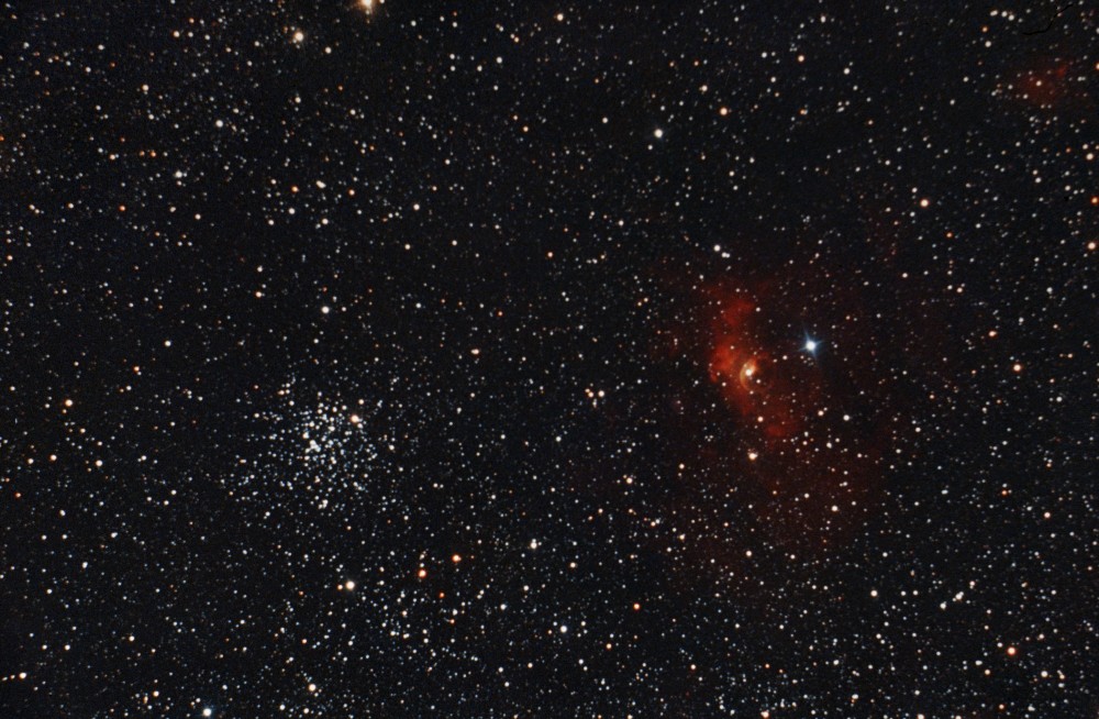 NGC7635 and cluster M52