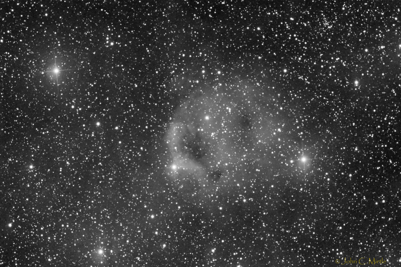 Sh2-173 - Nebula in Cassiopeia