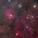 M52, The Bubble Nebula, etc HaRGB