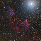 IC59 and IC63 aka Gamma Cass Nebula