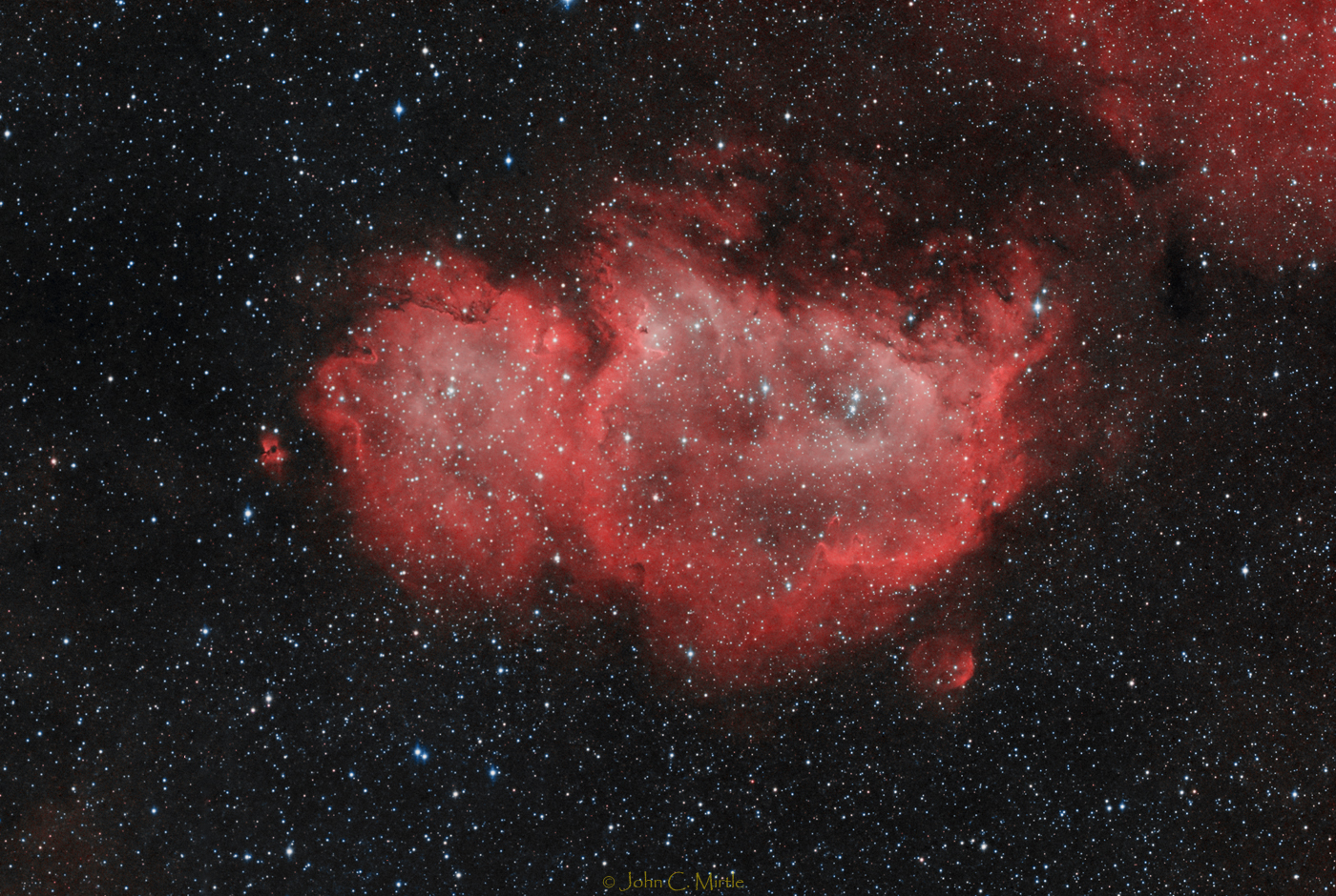 Emission Nebula in Cassiopeia