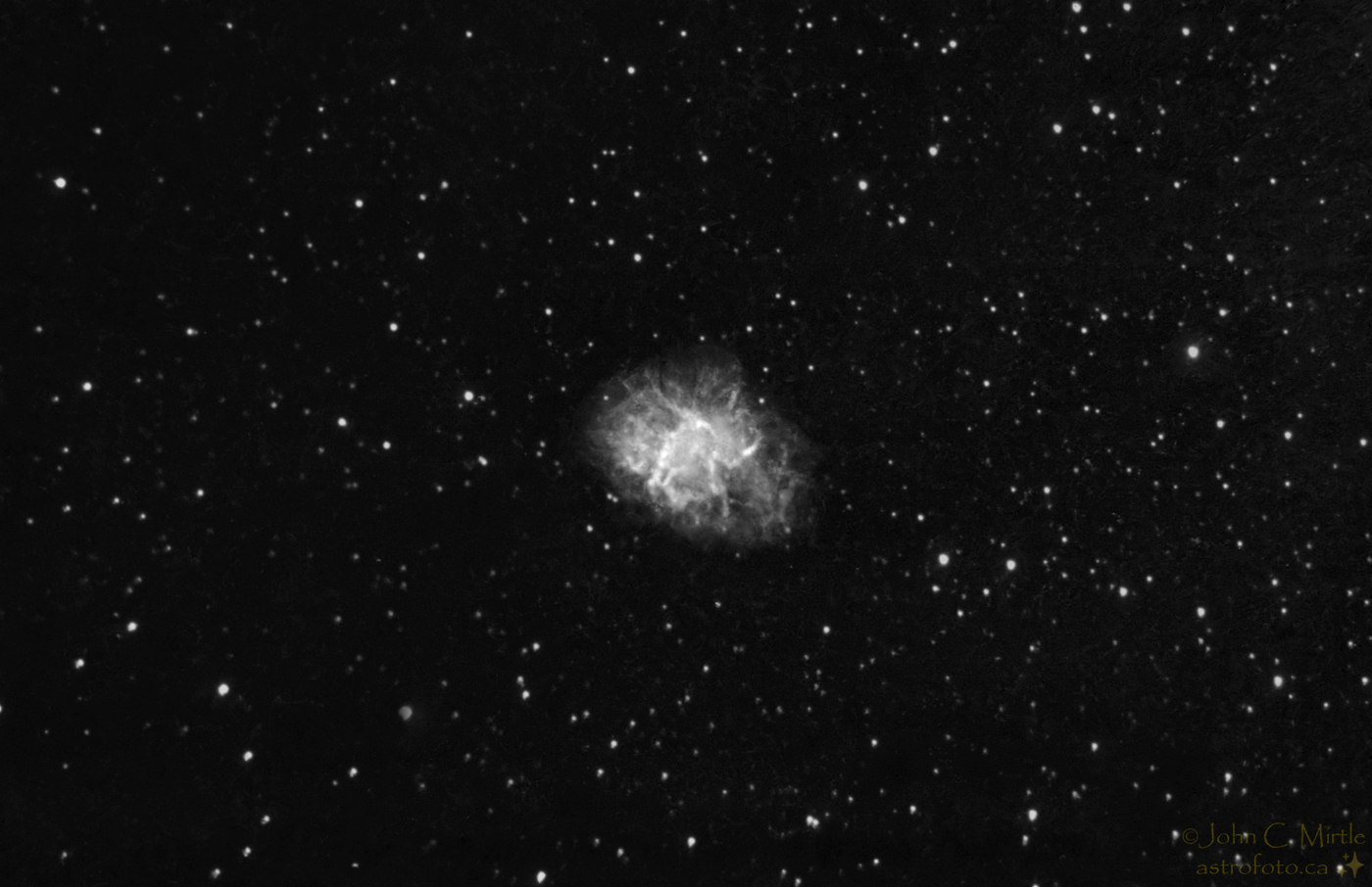 M1 - The Crab Nebula in Taurus
