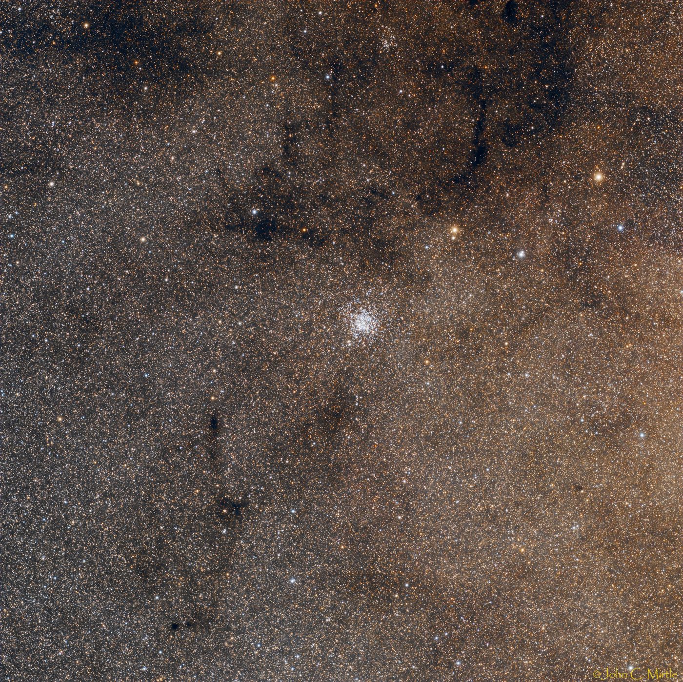 Open cluster in Scutum