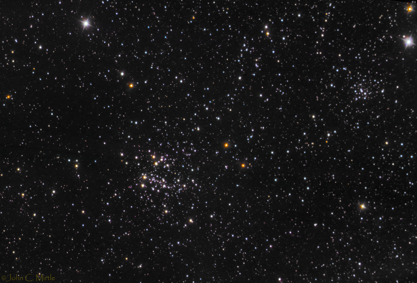 NGC663 - Open Cluster in Cassiopeia