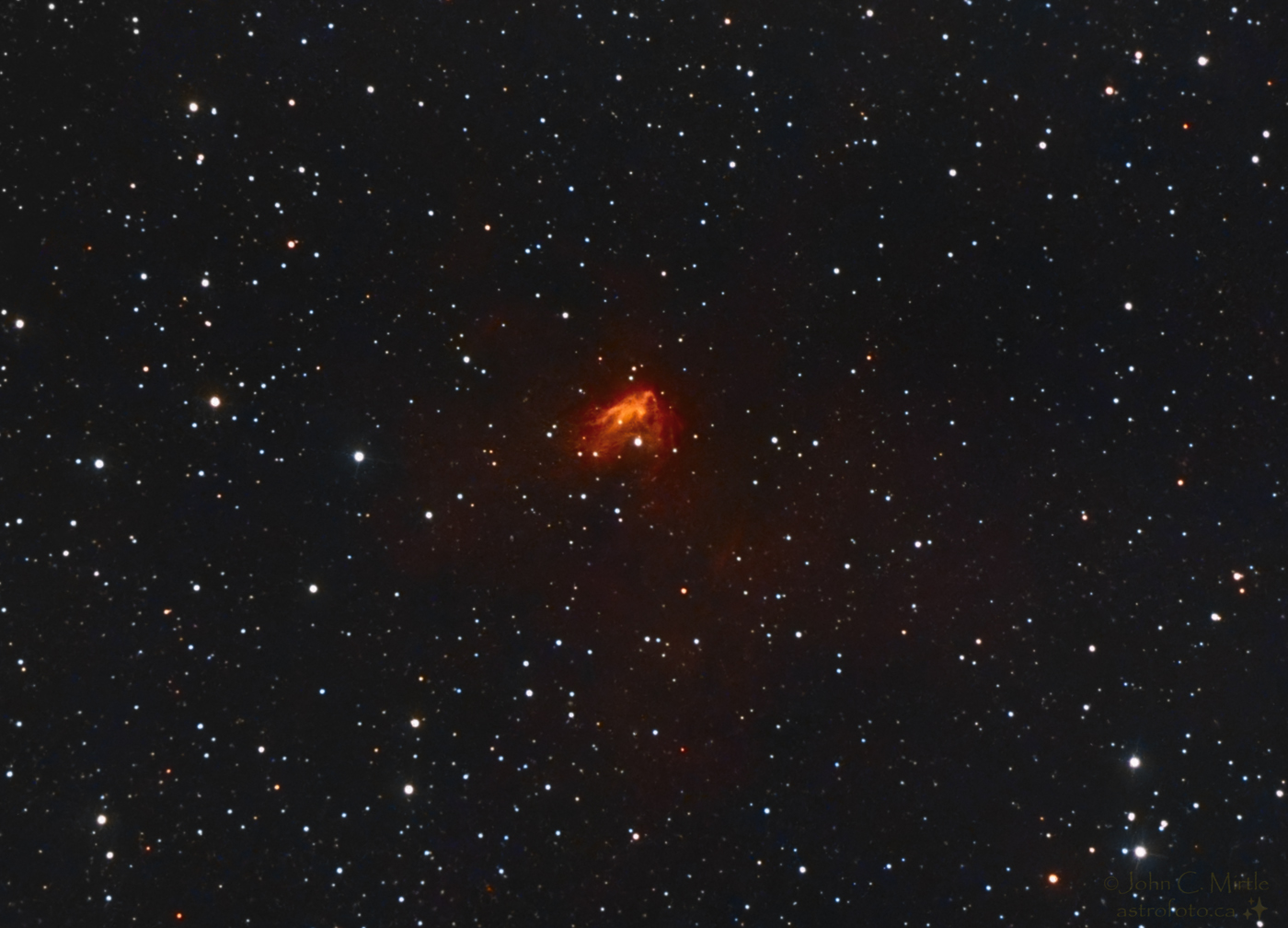 NGC1491 - Emission nebula in Perseus