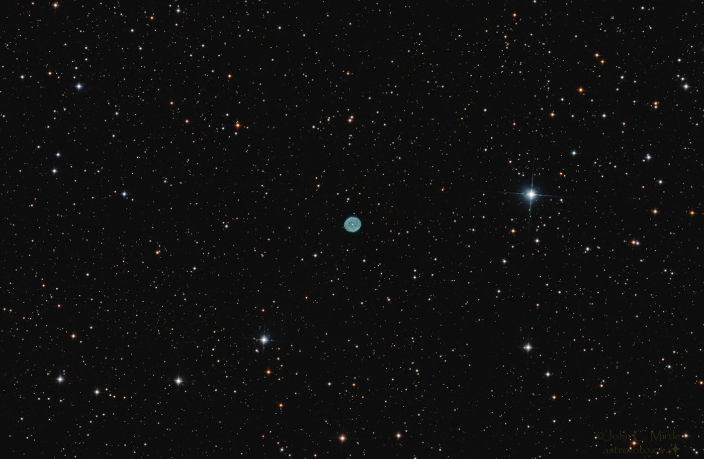 NGC1501 - Planetary Nebula in Camelopardalis