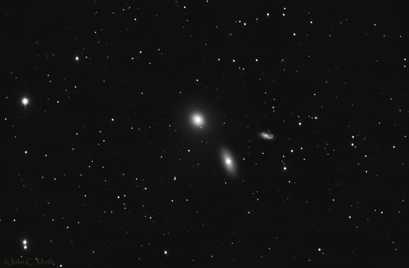 ngc3384 - Galaxy in Leo