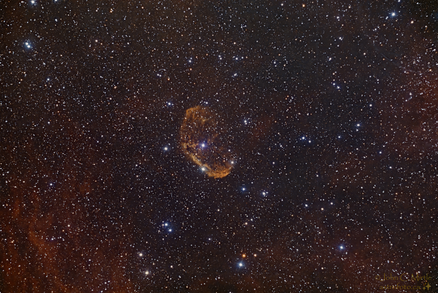 NGC6888 - the Crescent Nebula