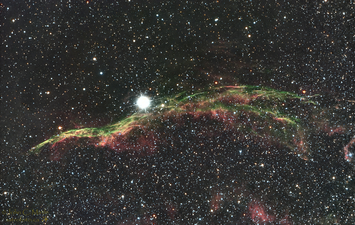 NGC6960 - Western partion of the Veil Nebula