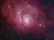 The Lagoon Nebula in HaRGB