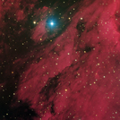 Pelican Nebula in HaRGB